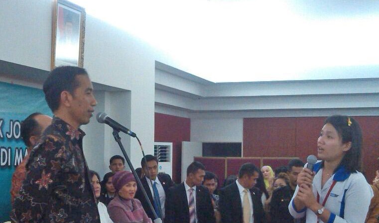 "Sakitnya di Sini," kata Jokowi yang Berniat Stop TKI ke Malaysia